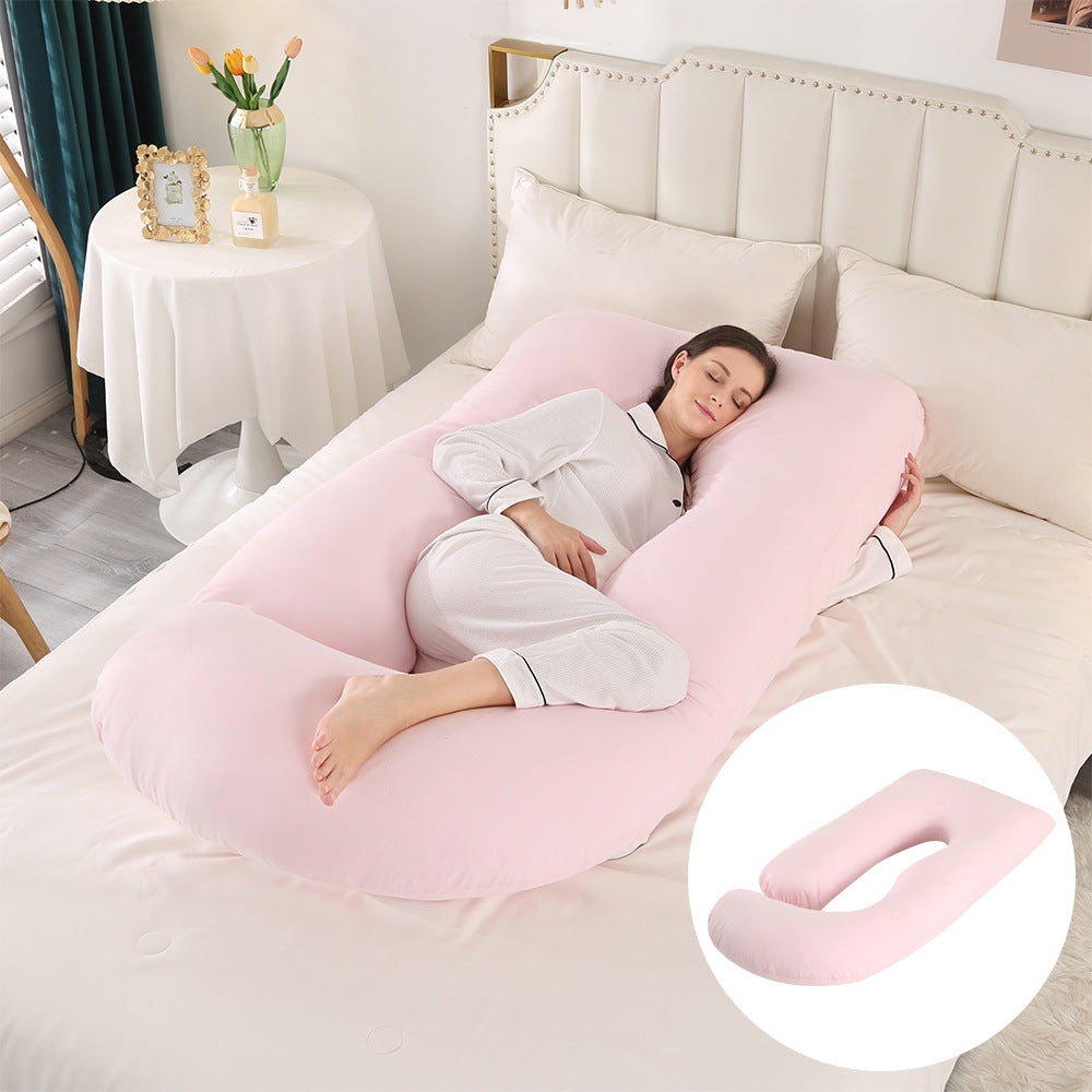 Pregnant women's pillow waist protection side sleeping slope pillow J-shaped pregnancy sleeping pillow - V.I.P Digital Presence
