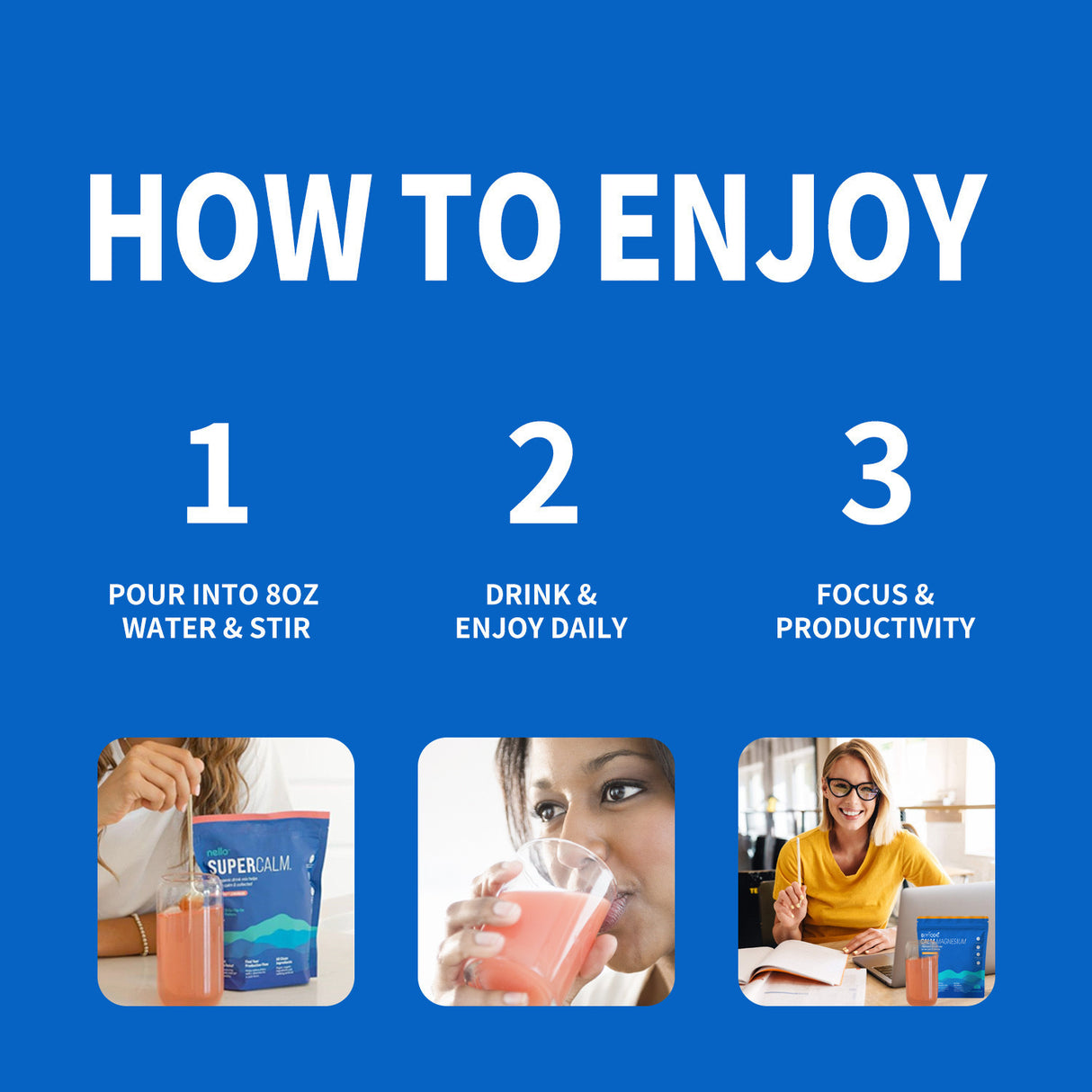 supercalm magnesium calming powder electrolyte raspberry powder mixed powder - V.I.P Digital Presence