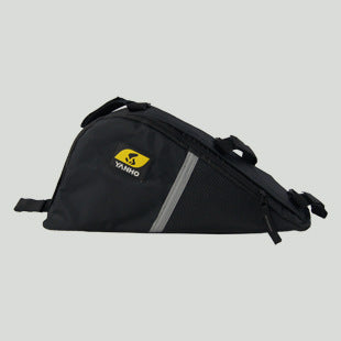 Cycling Bicycle Mountain Bike Bag Triangle Tool Bag Three-Point Velcro Fixed Right-Angle Bag Equipment Large Capacity