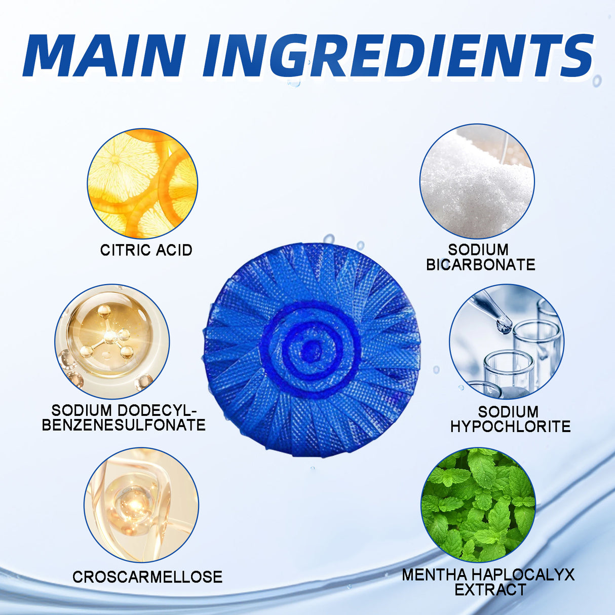 Automatic Toilet Bowl Cleaner, Household Descaling Deodorizing Deodorizing Odors Fresh Toilet Cleaning Block - V.I.P Digital Presence