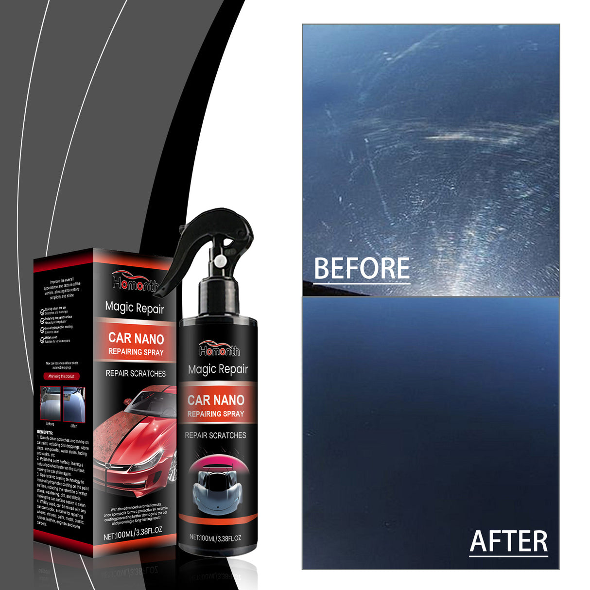 Automotive Coating Agent, Varnish Waxing Antifouling Brightening Automotive Paint Coating Crystal Plating Agent For The Whole Vehicle - V.I.P Digital Presence