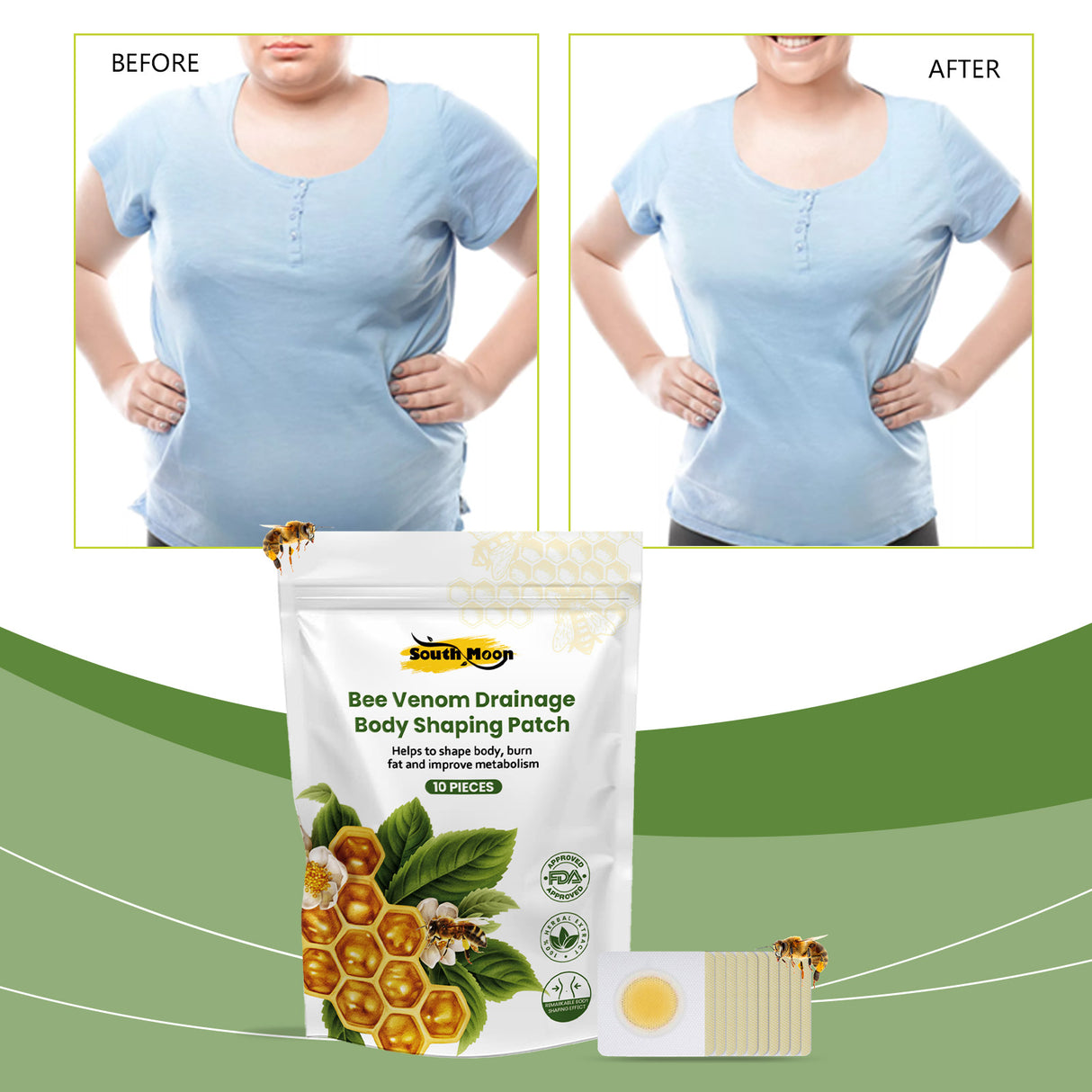 Body Care Patch To Improve Skin Elasticity And Firmness And Keep Skin Moisturized For A Long Time - V.I.P Digital Presence