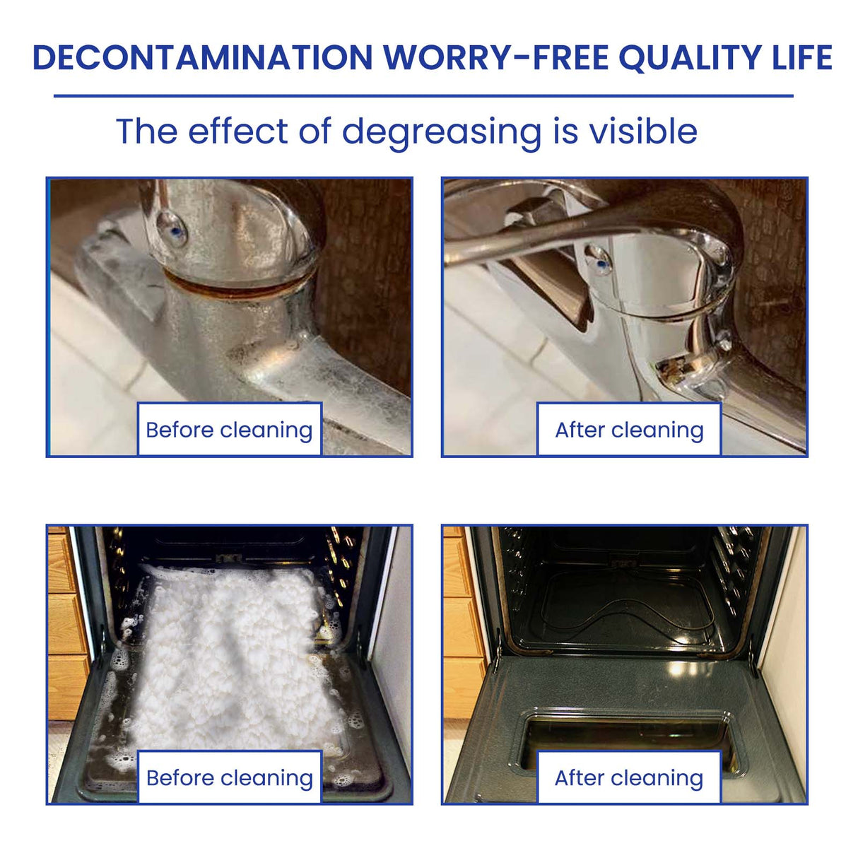 Multi-Purpose Cleaner, Kitchen Bathroom Remover Oil Dirt Stain And Odor Brightening Cleaner - V.I.P Digital Presence