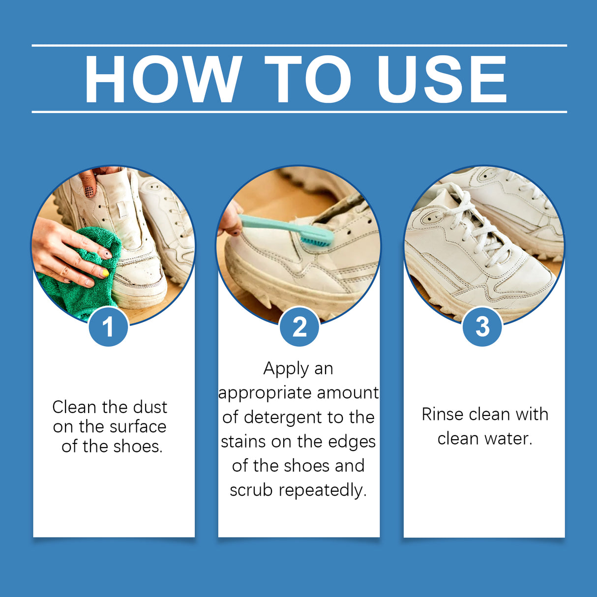 White Shoe Cleaner White Shoe Cleaning Decontamination Cleaning Whitening Decontamination Brightening White Shoe Edge Yellow Removal - V.I.P Digital Presence