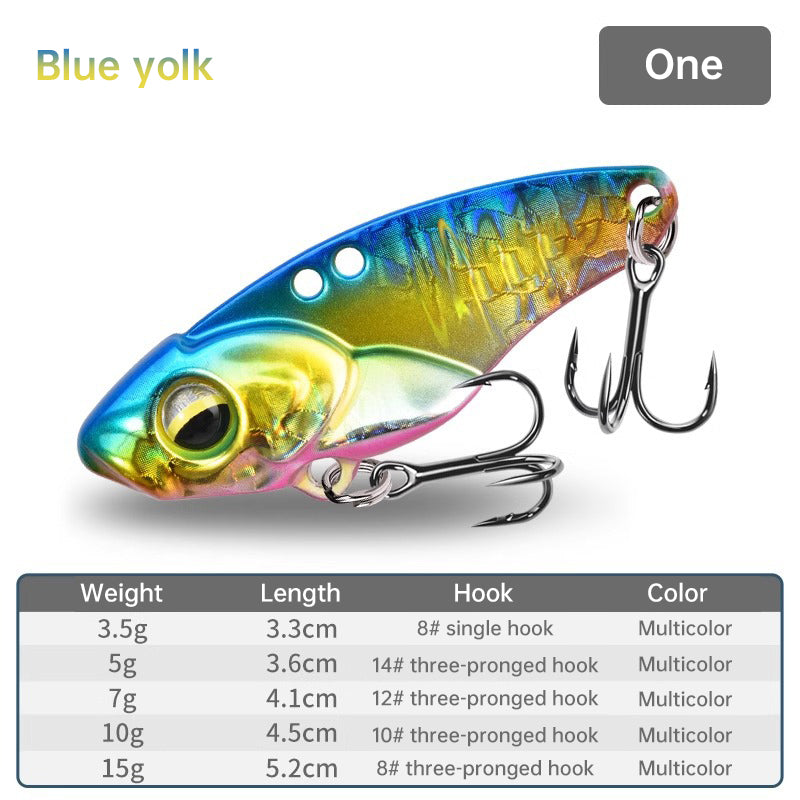 1PCS 3.5g/5g/7g/10g/15g VIB Fishing Lure – Rattlesnake Iron Jig, long-cast hard lure for predatory fish. - V.I.P Digital Presence