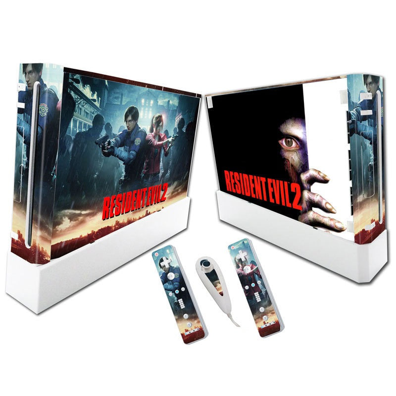 Suitable for WII stickers wii console cartoon protective film Spider-Man Fortress Night multiple styles without leaving glue - V.I.P Digital Presence