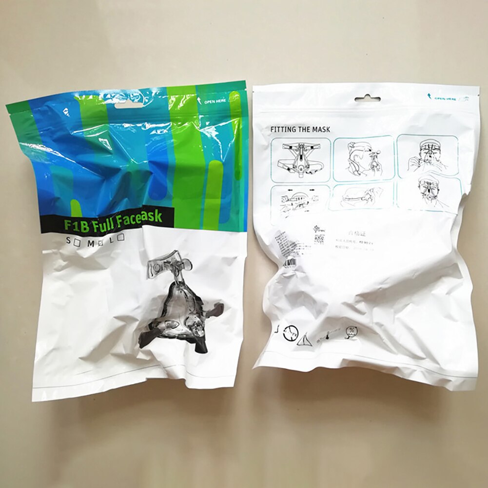Universal F1B Full Face Nasal Mask Headgear For CPAP BIPAP Machine For Anti Snoring Apnea Sleep Aid Headgear Kit - V.I.P Digital Presence
