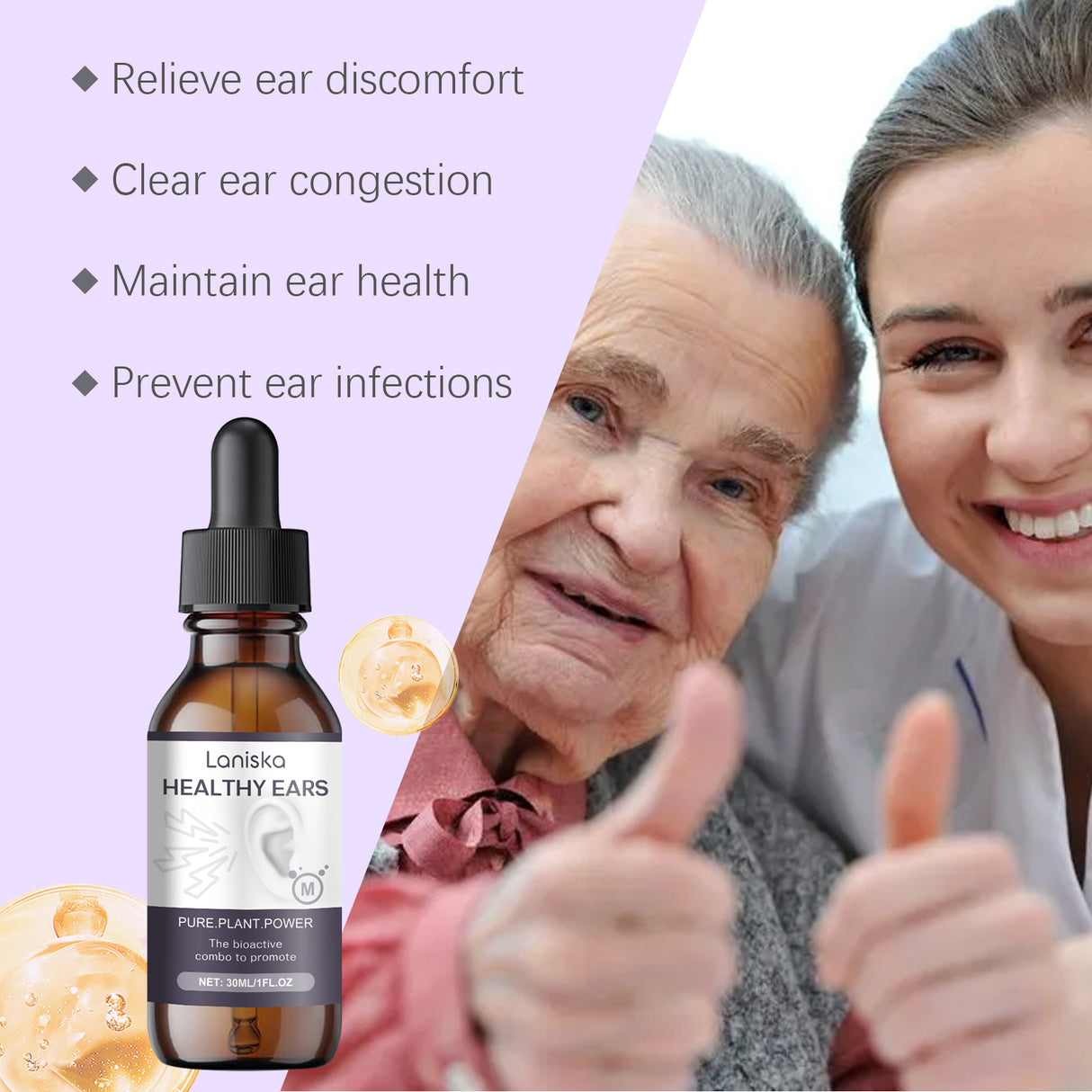 Herbal Ear Drops Daily Gentle Herbal Cleansing And Nourishing Ear Care Drops