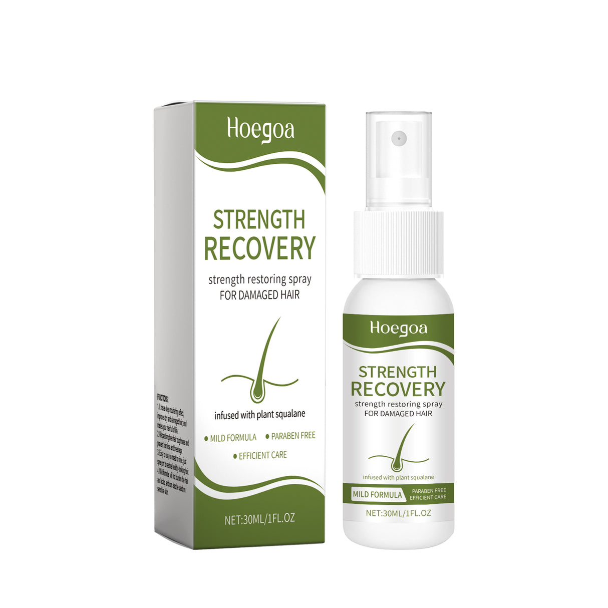 Leave-In Repair Hair Spray Nourishes Hair With Natural, Fluffy, Silky And Glossy Leave-In Hair Spray - V.I.P Digital Presence