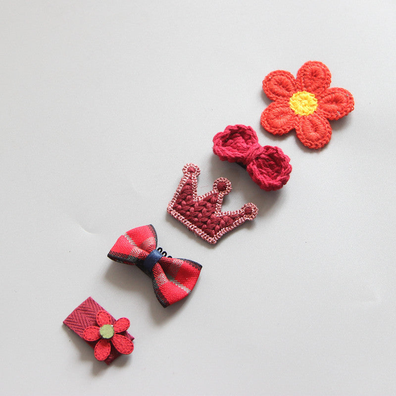 Children's Girls Hair Clip Headwear Crown Korean Little Princess Hair Ornaments Baby Hair Clip Set - V.I.P Digital Presence