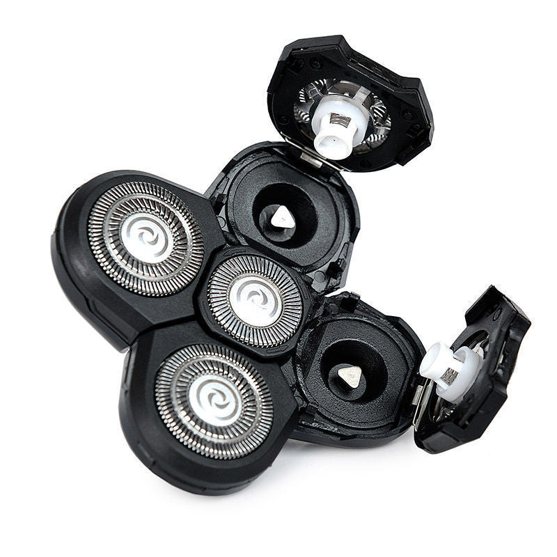 Multifunctional 5-Head Shaver Rechargeable Razor Water Washing Bald Head Machine Five-In-One Razor - V.I.P Digital Presence