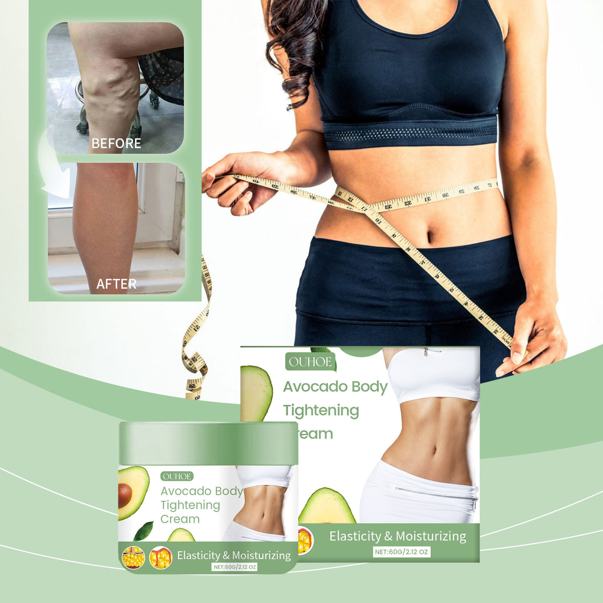 Body Tightening Cream, Light Body Care Moisturizing Daily Care Nourishing Skin Cream - V.I.P Digital Presence