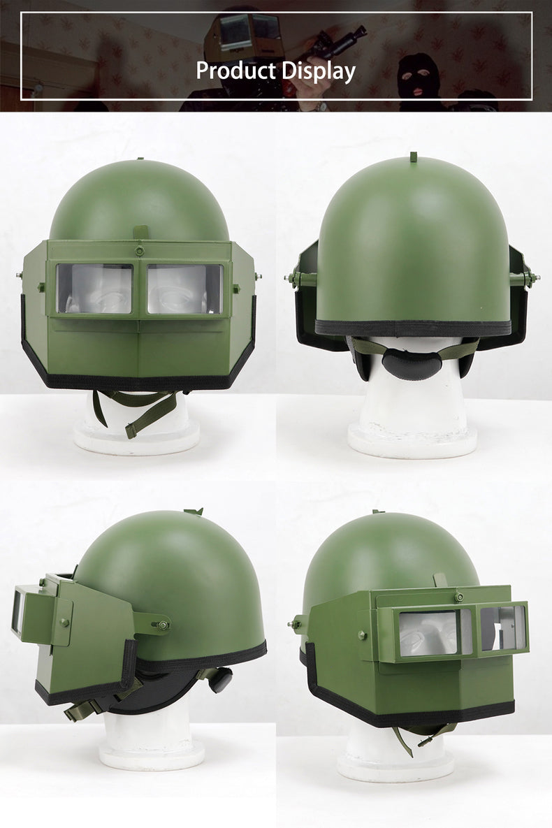 Cold War - era EVI Soviet/Russian Special Forces Vityaz - S Helmet, Class 6 Helmet, featured in *Escape from Tarkov* - V.I.P Digital Presence