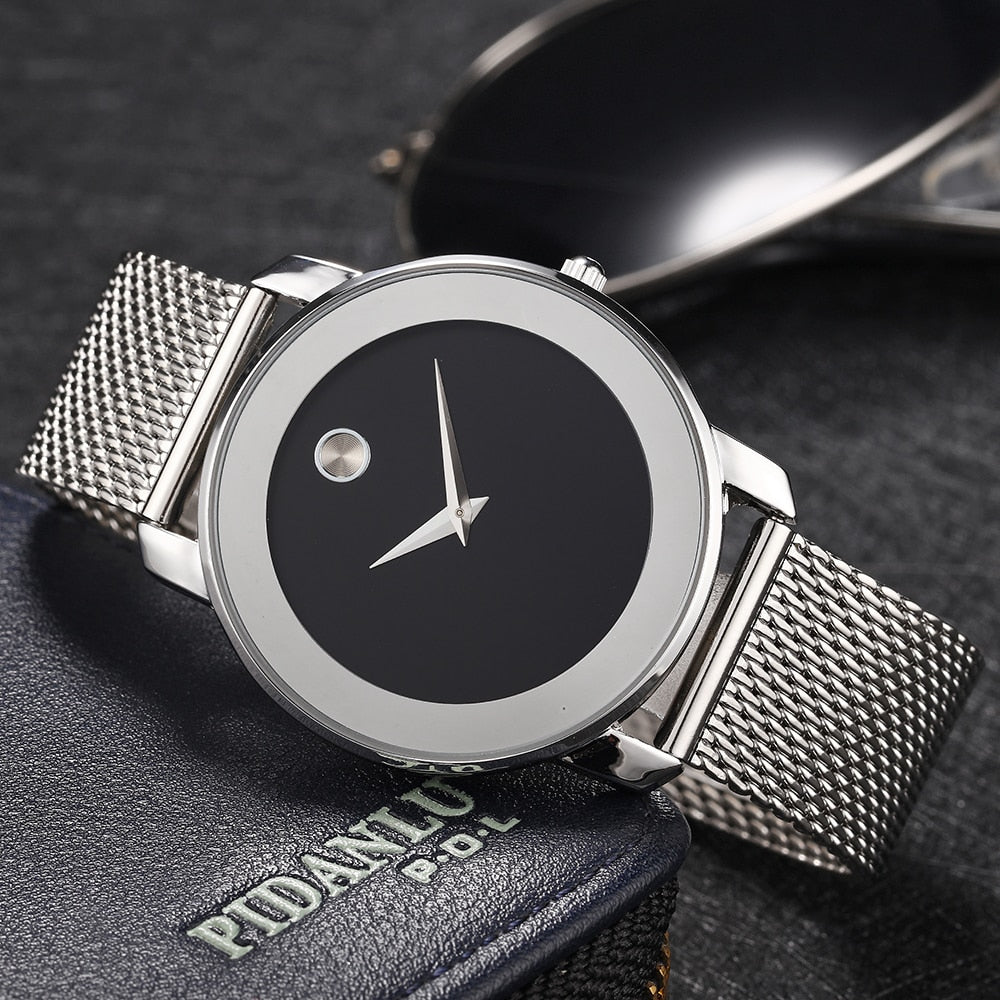Clearance MISSFOX 2446 Unique Design Minimalist Watch Men Novel Stylish Male Watches Fashion Sports Quartz Wrist Watch For Men Women - V.I.P Digital Presence