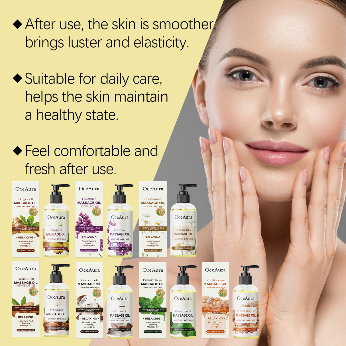 Lavender Body Essential Oil Hydrating And Moisturizing Body Moisturizing Massage Essential Oil For Long-Lasting Moisturizing - V.I.P Digital Presence