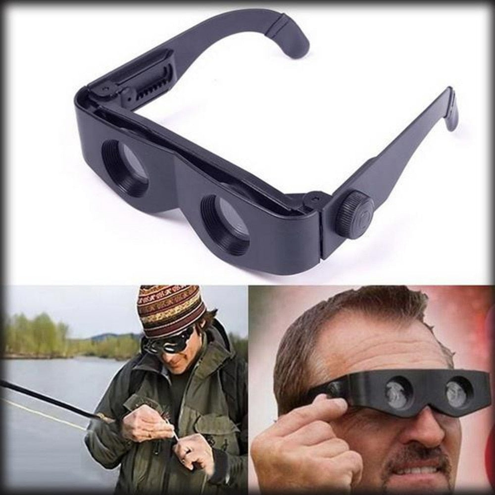 Portable Glasses Style Telescope Magnifier Binoculars For Fishing Hiking Concert Sport Supply Binoculars Fishing Telescope - V.I.P Digital Presence