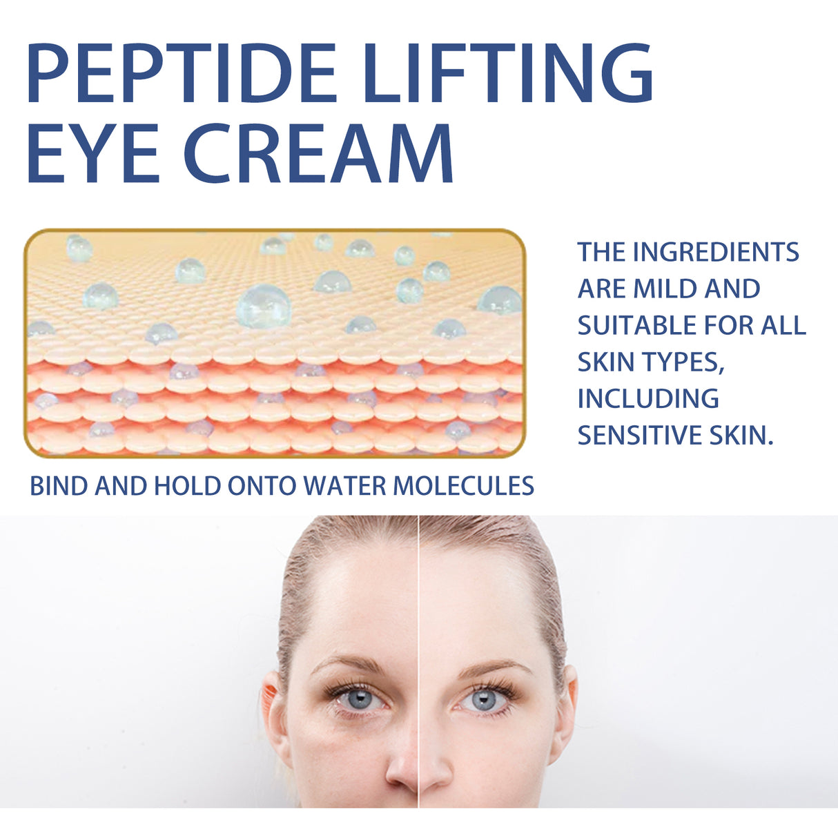 Peptide Lifting Eye Cream, Moisturize The Skin Around The Eyes, Improve The Eyes And Fade Fine Lines - V.I.P Digital Presence