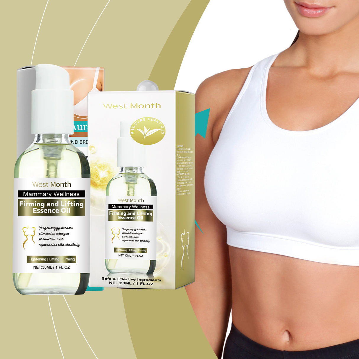 Body Firming Essence Oil Massage Firming Nourishes Repair Tender Moisturizing Firming Body Oil