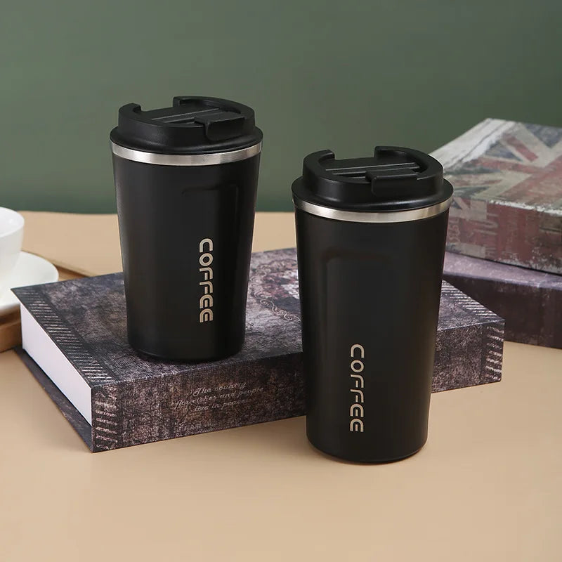 tainless Steel Coffee Cup Travel Thermal Mug Leak-Proof Thermos Bottle Tea Coffee Mug Vacuum Flask Insulated Cups - V.I.P Digital Presence