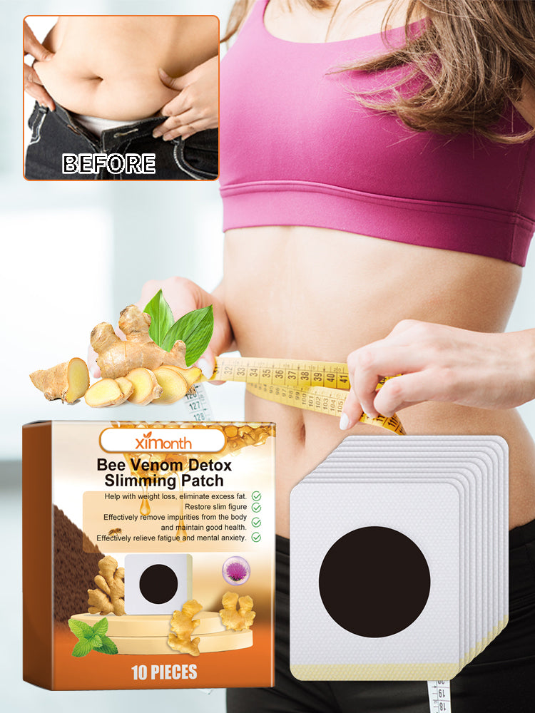 Bee-Venom Shaped Lymphatic Patch, Which Relieves Lymphatic Swelling And Tightenes Body And Arms - Meat Belly Button Patch - V.I.P Digital Presence