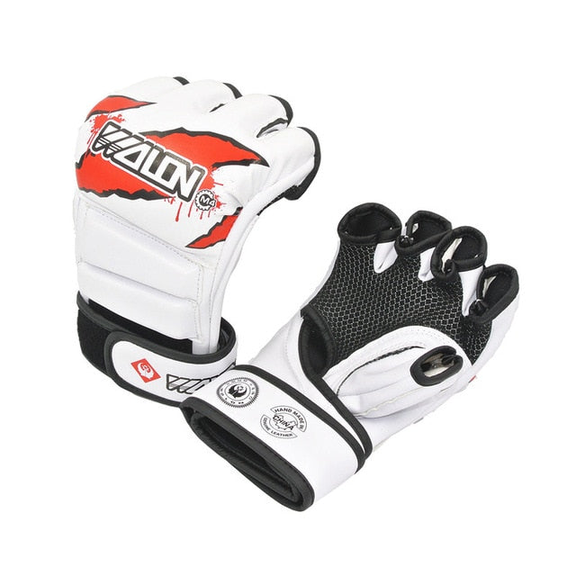 MMA Boxing Gloves Sanda Muay Thai Kick Boxing Mitts Breathable PU Mateial Sparring Grappling Fight Punch Mitts Boxing Equipment - V.I.P Digital Presence