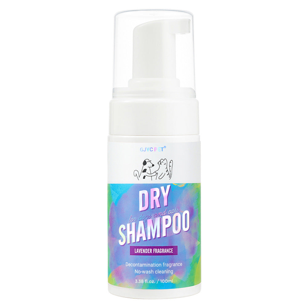 Cat Dry Shampoo Bubbles Pet No-Rinse Deodorizing and Fragrant Teddy No-Wash - V.I.P Digital Presence