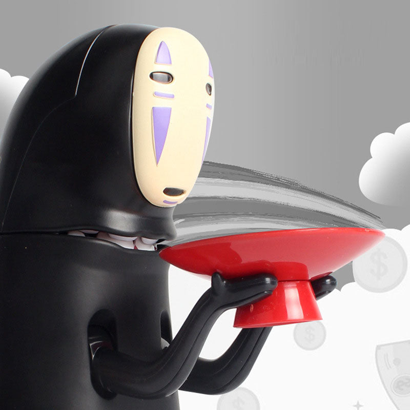 Faceless male piggy bank creative Tiktok girl of the same style Qianyuqianshui electric coin piggy bank - V.I.P Digital Presence