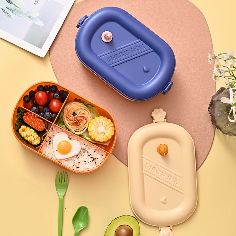 Microwaveable sealed lunch box food grade compartment portable lunch box - V.I.P Digital Presence