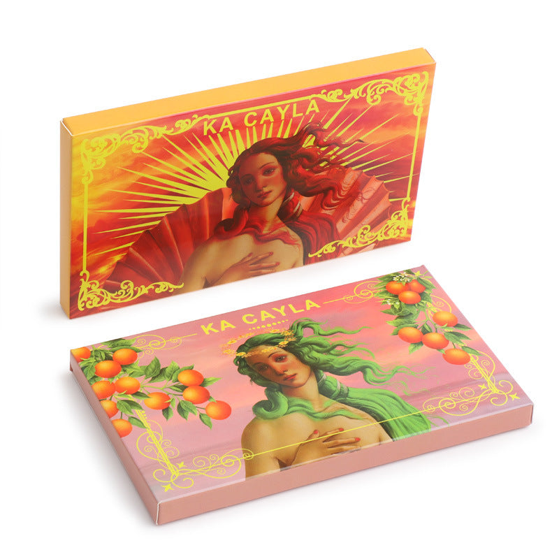 KA CAYLA 18 Shades of EVA Eyeshadow Matte and Metallic Eyeshadow Palette - V.I.P Digital Presence