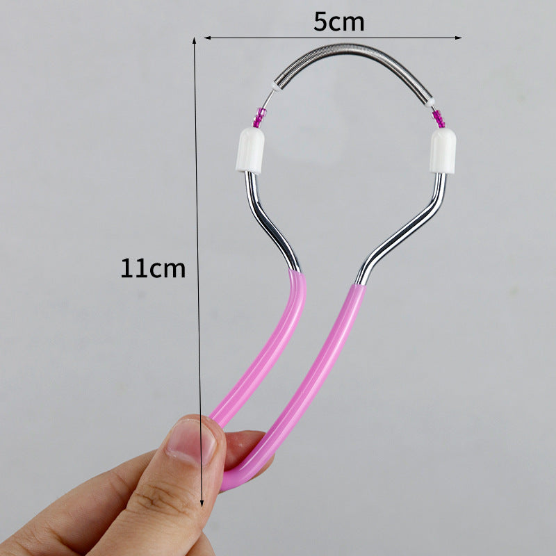 Facial hair removal device with twisted hair removal device lip hair removal device facial hair removal device - V.I.P Digital Presence