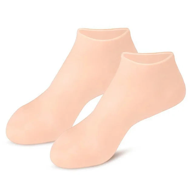 Silicone Socks Moisturizing Gel Socks Exfoliating and Preventing Dryness Spa Foot Care Tool Cracked Dead Skin Remove Protector - V.I.P Digital Presence