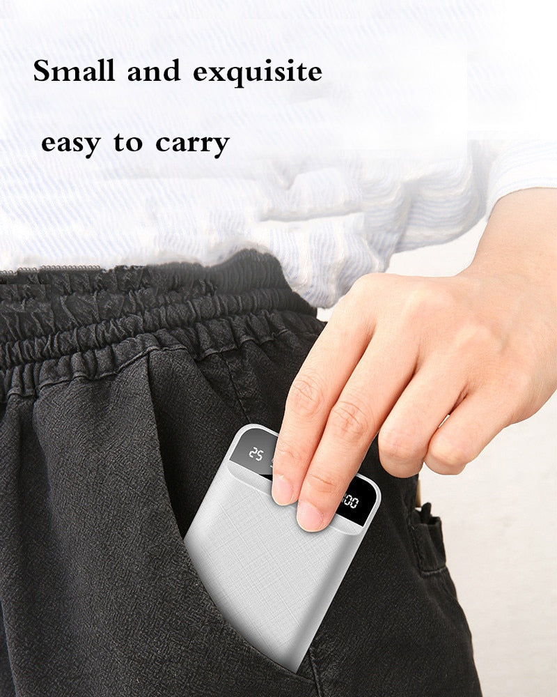 20000mAh Mini Charger Portable Two-way Fast Charging Power Bank Digital Display External Battery for iPhone Xiaomi Samsung - V.I.P Digital Presence