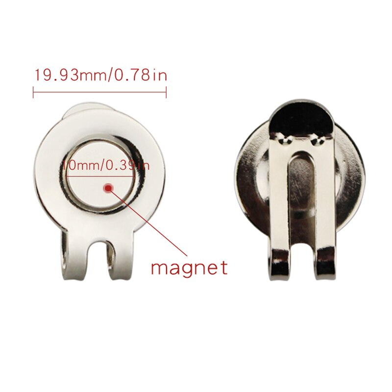 Four Leaf Clovers Golf Ball Marker with Golf hat clip Wholesale Golf Accessories for golfer gift alloy Lucky clover marker