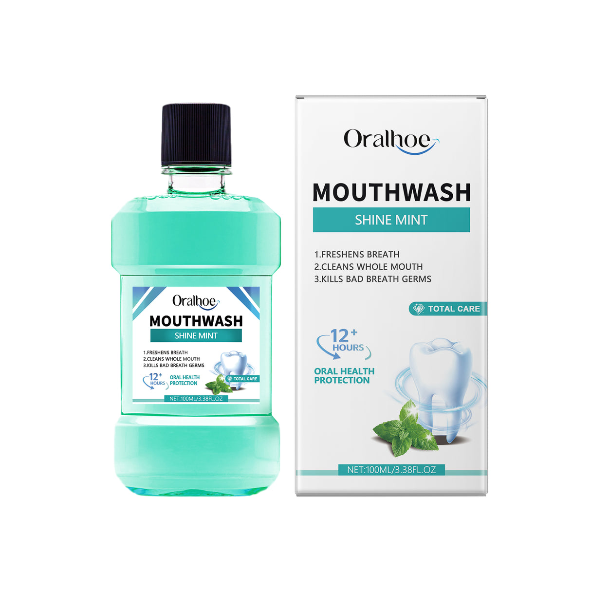 Breath Freshening Mouthwash Fresh Breath Daily Care Teeth Cleaning Odor Mouthwash - V.I.P Digital Presence