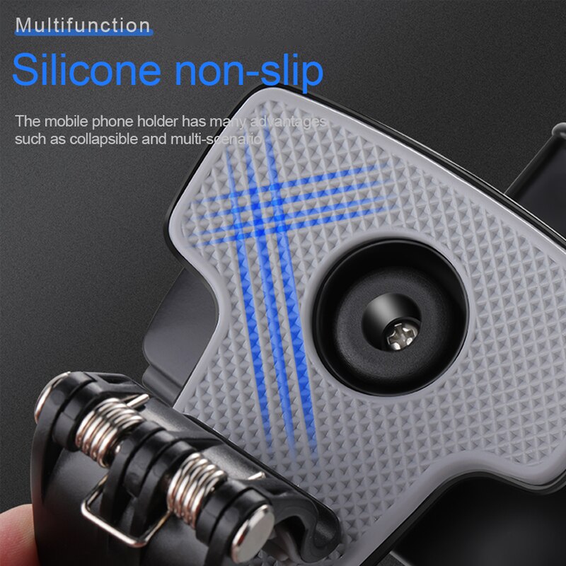 360 Degrees Car Phone Holder Universal Smartphone Stands Car Rack Dashboard Support for Auto Grip Mobile Phone Fixed Bracket - V.I.P Digital Presence