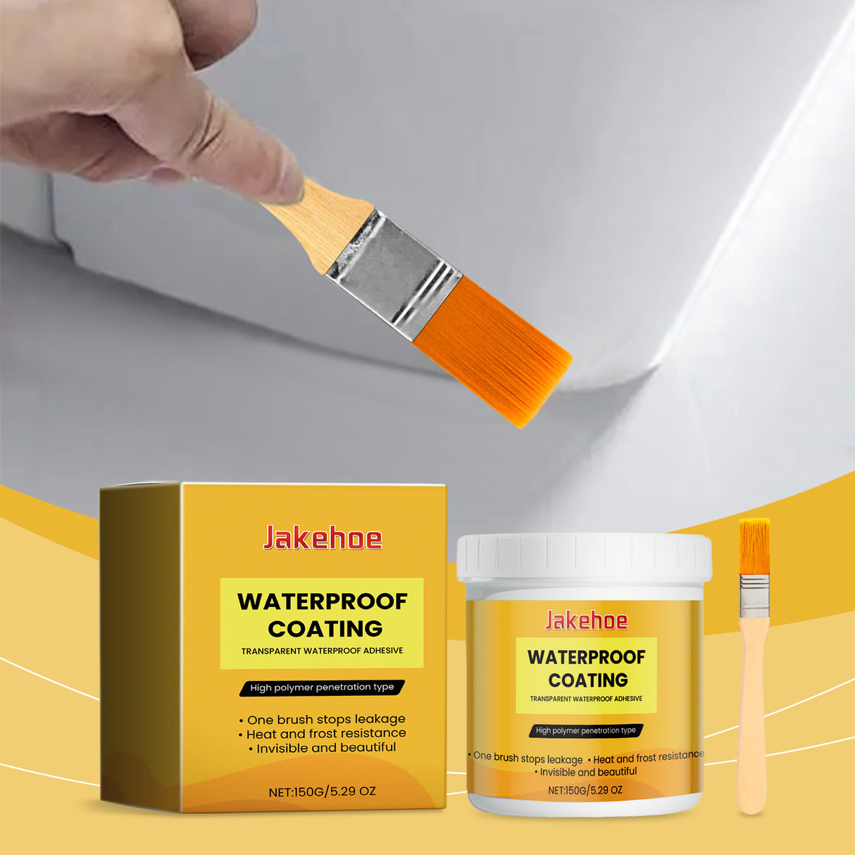 Transparent Waterproof Glue Waterproof Paint Glue Tile Wall Tile Leak Repair Material Transparent Glue - V.I.P Digital Presence