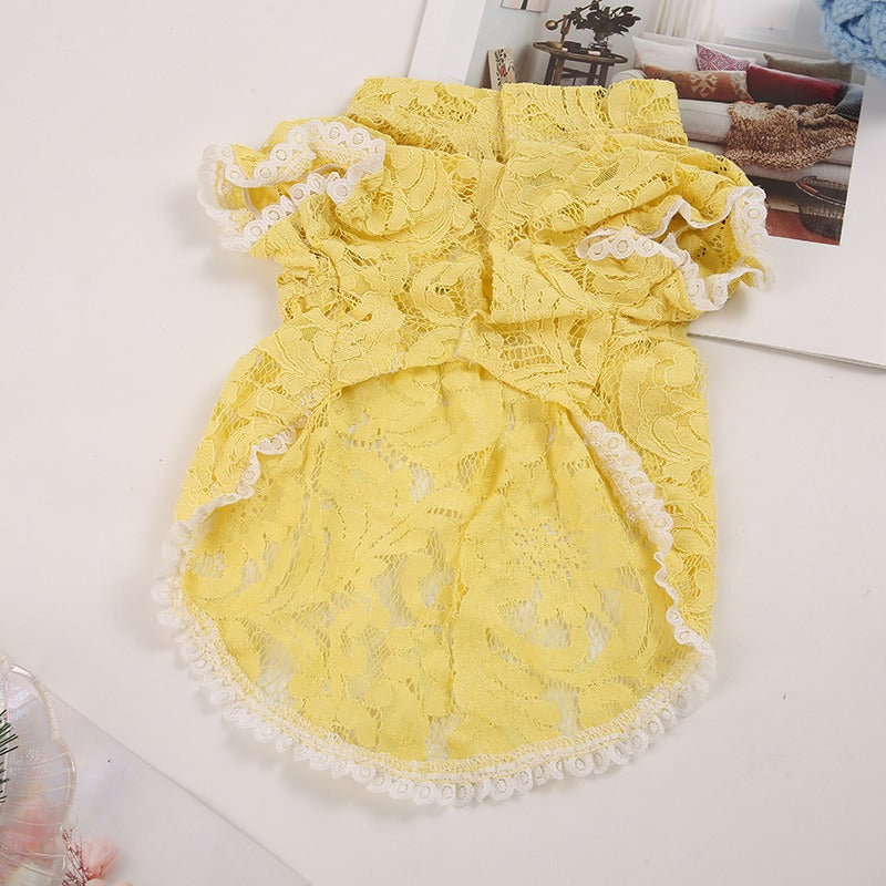 Pet Clothing Skirt Cute Dog Princess Skirt Small and Medium sized Dog Teddy Dog Pet Clothing - V.I.P Digital Presence