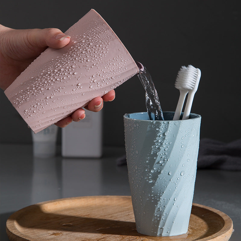 Simple Wash Cup Portable Household Brushing Cup Mouthwash Tooth Bucket Cute Set a Pair Of Couples Mouthwash Cup - V.I.P Digital Presence