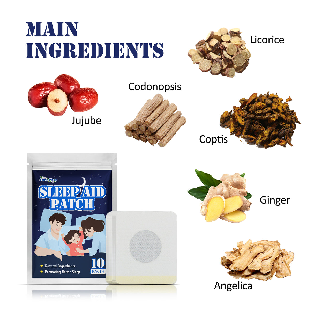 Sleep Aid Patch, Body Relief Staying Up Late To Improve Sleep Decompression Acupoint Health Care Patch - V.I.P Digital Presence