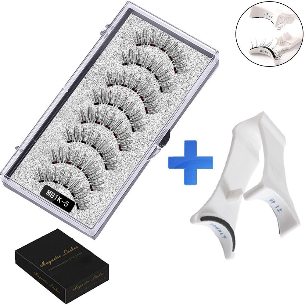 Five magnetic adhesive free magnetic eyelash clamp set for European and American thick magnetic eyelashes - V.I.P Digital Presence