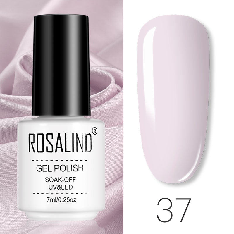 ROSALIND Gel Polish Set Manicure for Nails Semi Permanent Vernis top coat UV LED Gel Varnish Soak Off Nail Art Gel Nail Polish - V.I.P Digital Presence