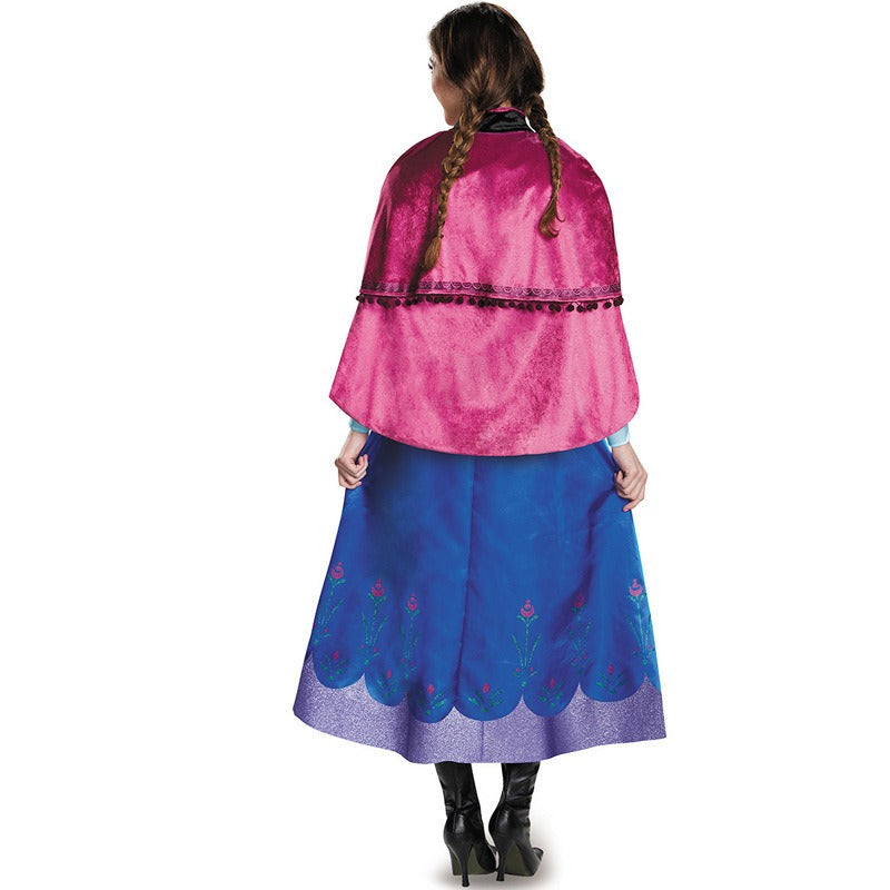Halloween costume Frozen cosplay Anna dress cosplay queen costume - V.I.P Digital Presence