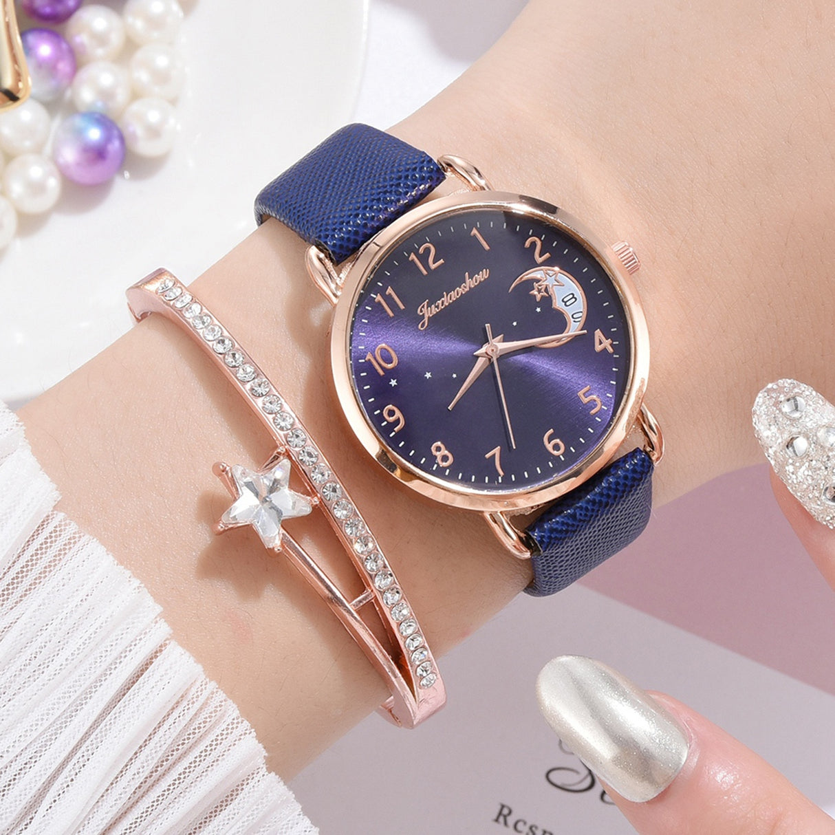 Women Watches Luxury Leather Band Watch Dress Clock Lady Wrist Watch - V.I.P Digital Presence