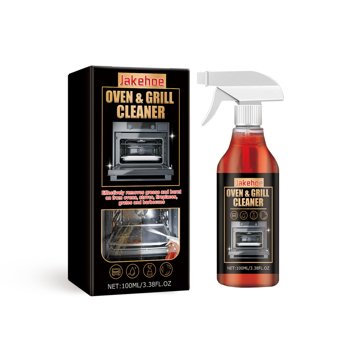 Oven & Grill Cleaner, Oven Grill Special Decontamination, Deodorization, Odor, Odor And Oil Remover - V.I.P Digital Presence