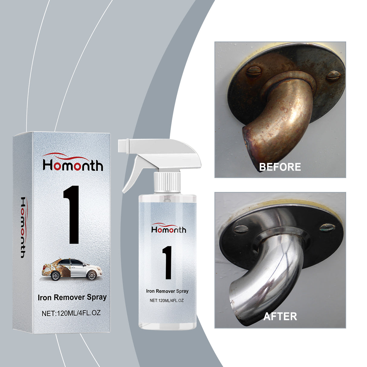 Automobile Rust Remover, Automobile Cleaning Anti-Rust Maintenance Paint Rust Decomposition Decontamination Yellow Rust Remover - V.I.P Digital Presence