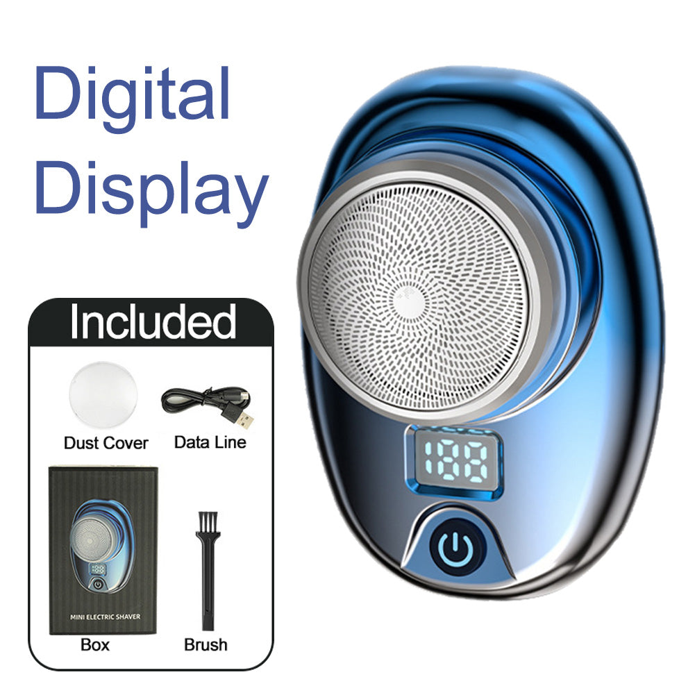 Mini portable rechargeable shaver powerful travel small steel cannon shaver car electric shaver - V.I.P Digital Presence