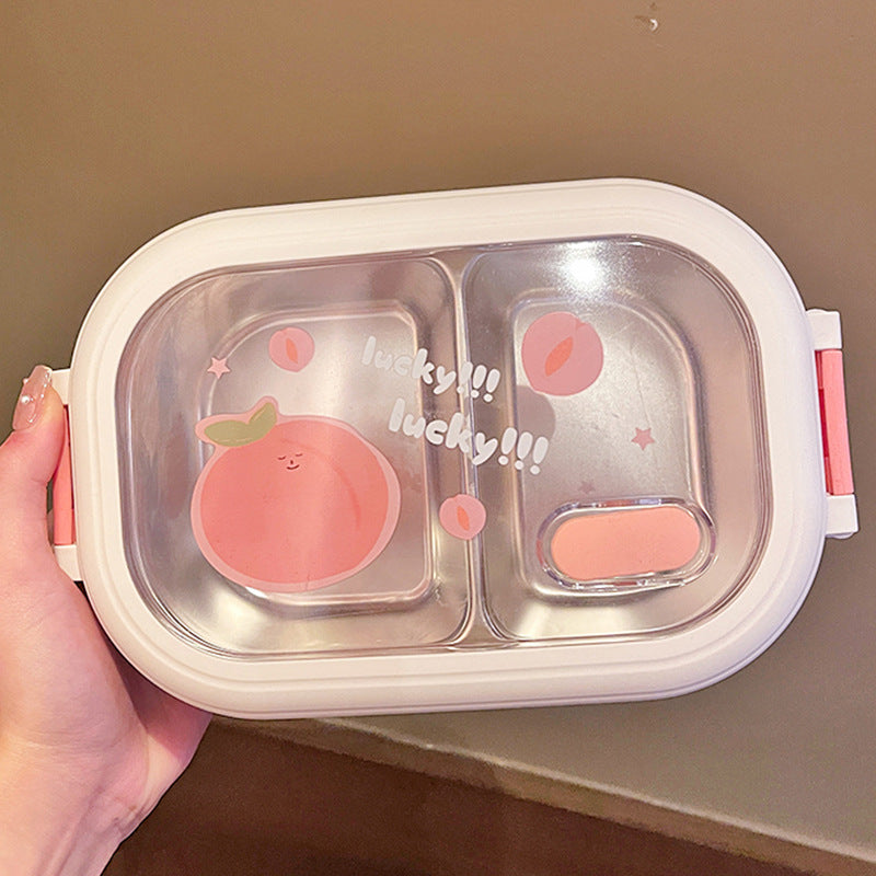 Cute portable stainless steel lunch box lunch box lunch box - V.I.P Digital Presence