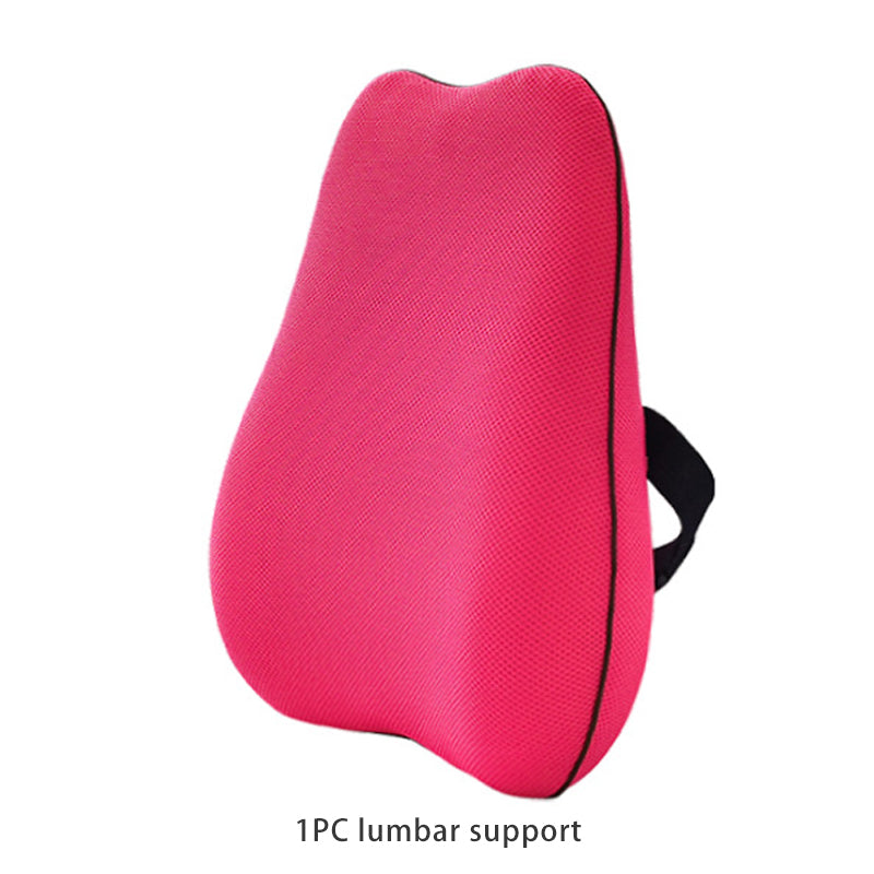 Summer Office Cushion Lumbar Back Support One Set Of Sedentary Gods Memory Foam Seat Cushion Chair Pad - V.I.P Digital Presence