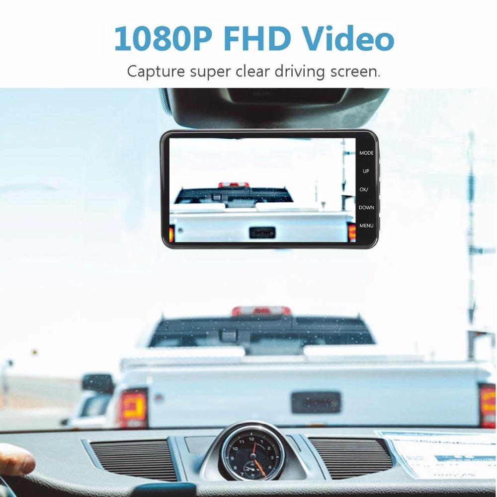 Dash Cam New Dual Lens Car DVR Camera Full HD 1080P 4 IPS Front - V.I.P Digital Presence