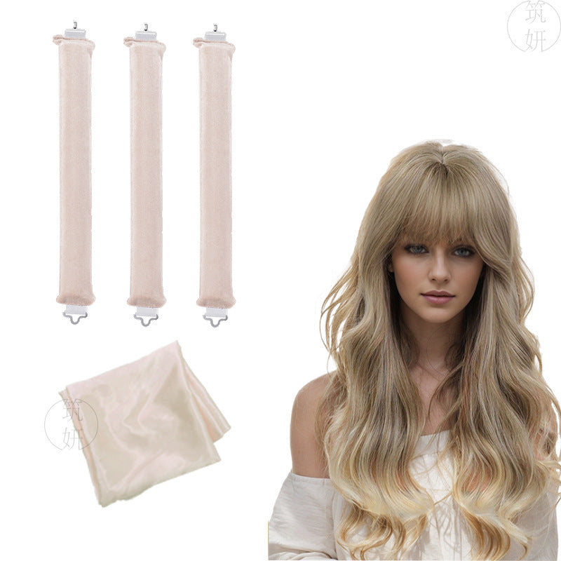 Sleeping lazy heatless hair curler simple big wave bold curling iron - V.I.P Digital Presence